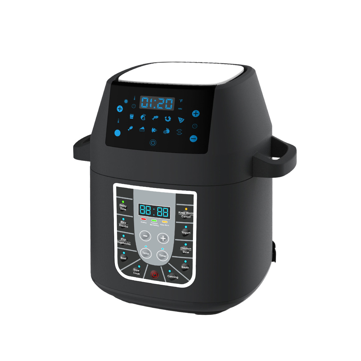 Air Fryer & Pressure Cooker-6L/8L